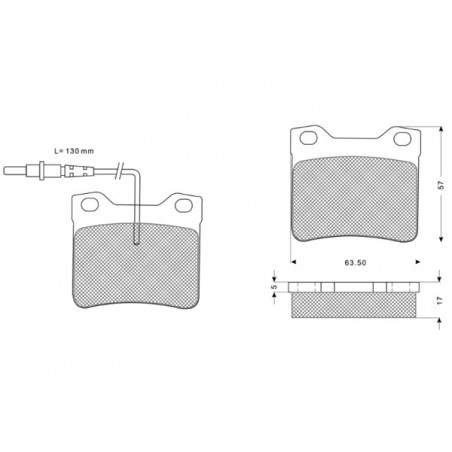 Jeu de quatre plaquettes de...