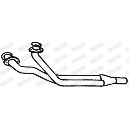 Tuyau d'échappement WALKER