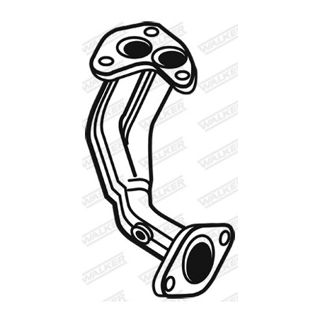 Tuyau d'échappement WALKER