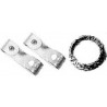 Kit d'assemblage (tuyau d'échappement) Metalcaucho
