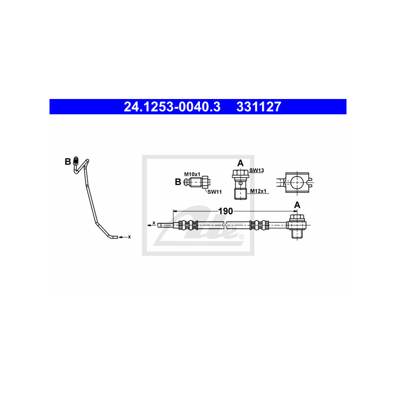 Flexible de frein ATE