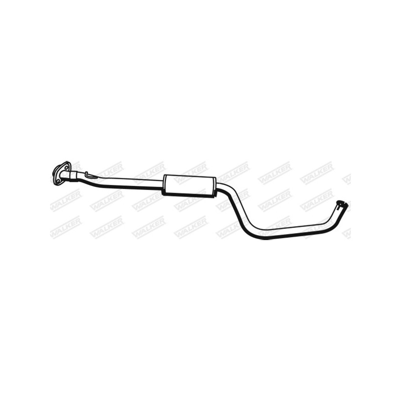 Silencieux intermédiaire WALKER