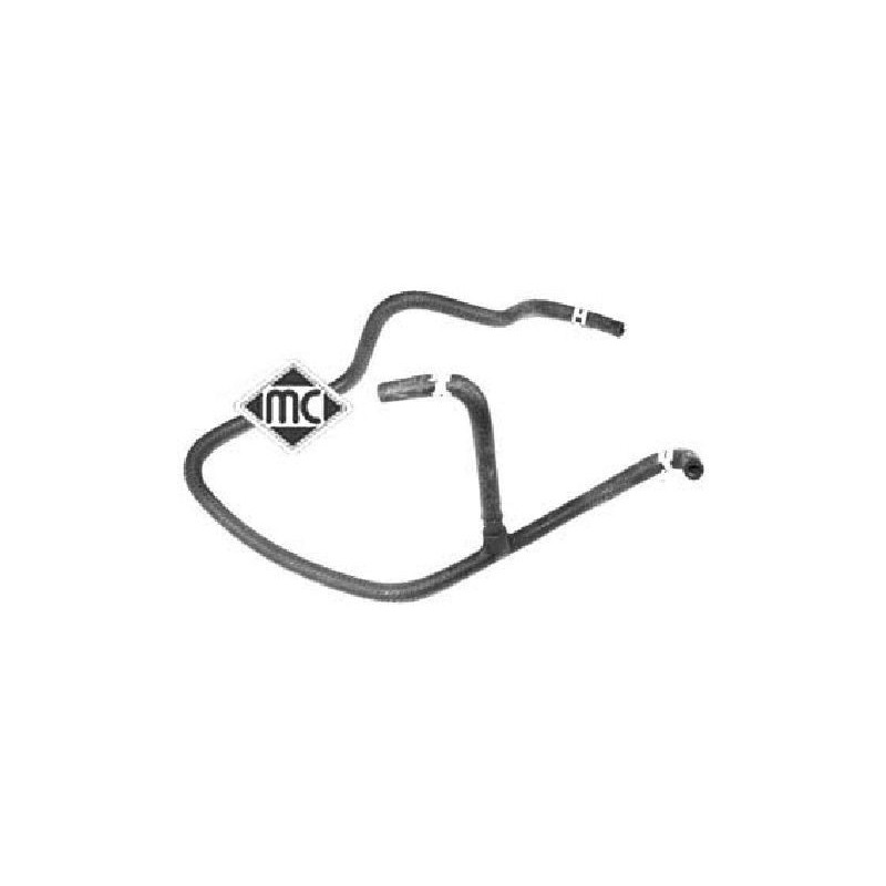 Durite de radiateur Metalcaucho