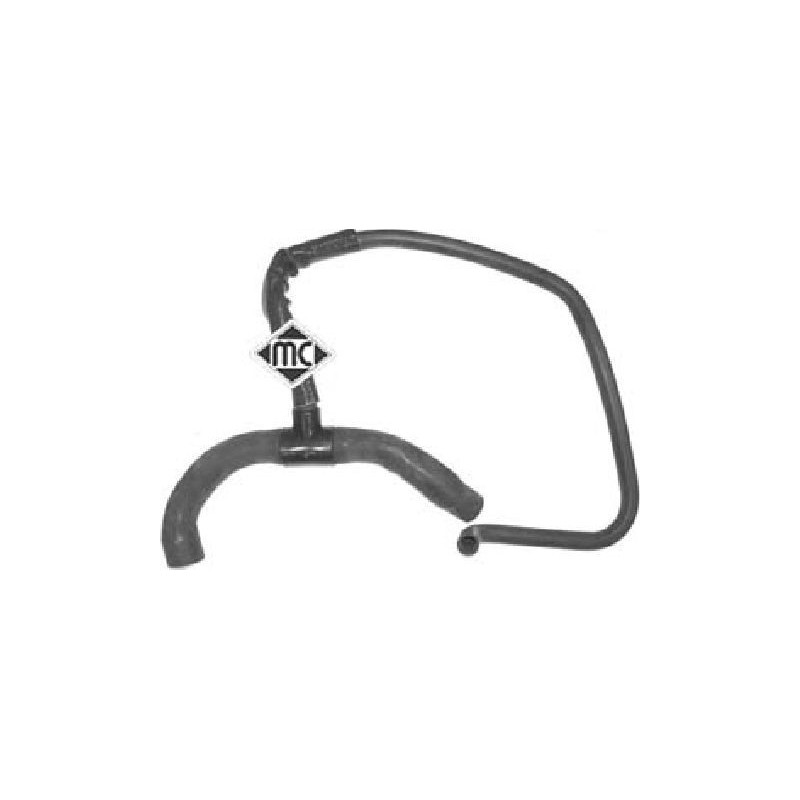 Durite de radiateur Metalcaucho