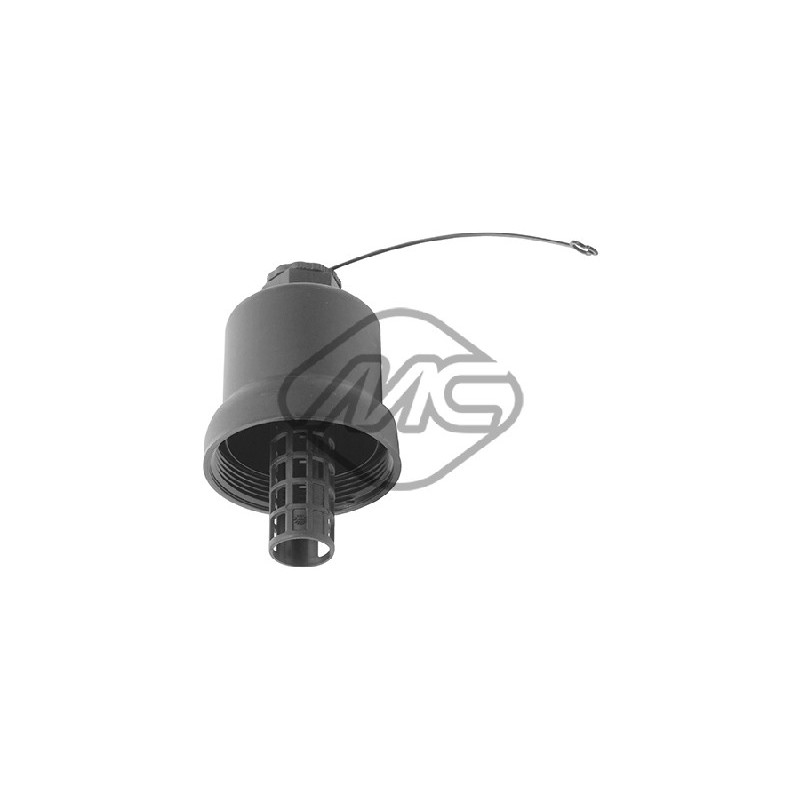 Couvercle (boîtier du filtre d'huile) Metalcaucho