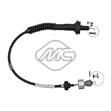 Cable d'embrayage Metalcaucho