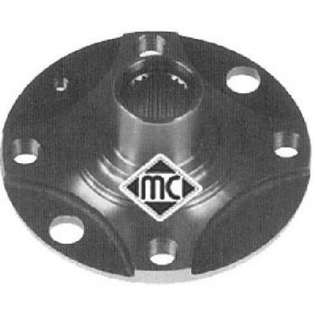 Moyeu de roue Metalcaucho