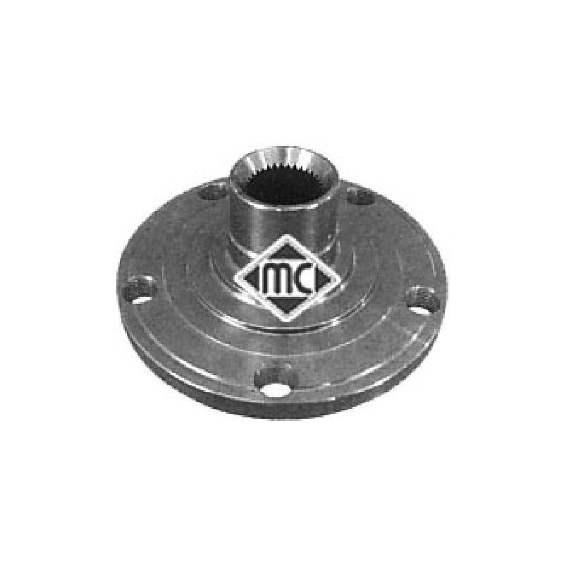 Moyeu de roue Metalcaucho