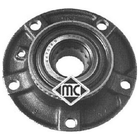 Moyeu de roue Metalcaucho