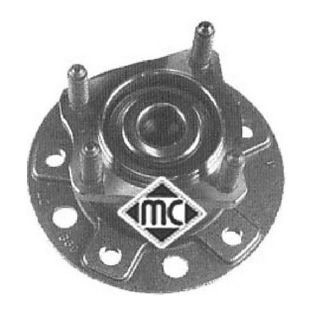 Moyeu de roue Metalcaucho