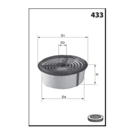 Filtre à air LUCAS FILTERS