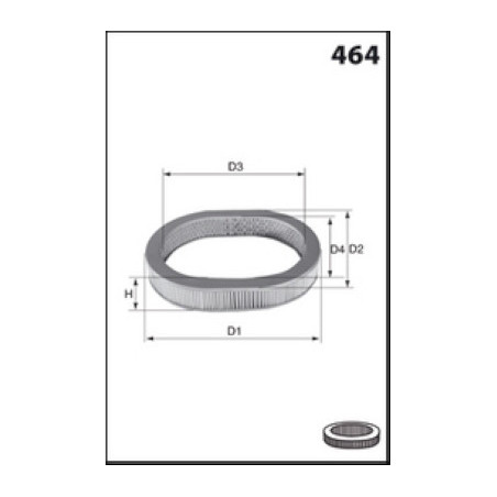 Filtre à air LUCAS FILTERS