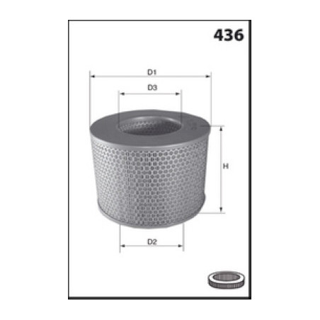 Filtre à air LUCAS FILTERS