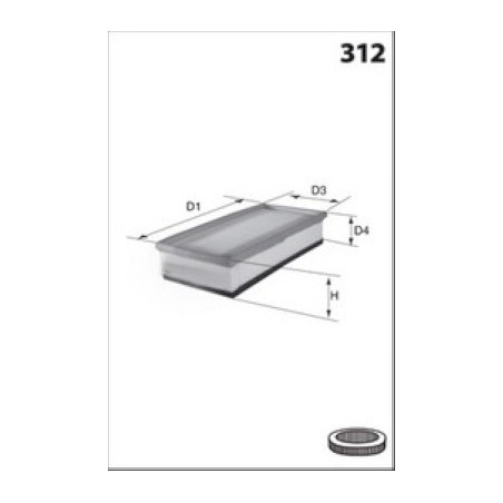 Filtre à air LUCAS FILTERS