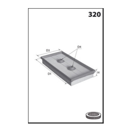 Filtre à air LUCAS FILTERS