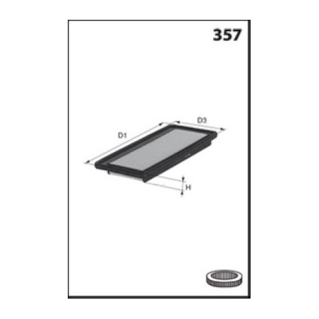 Filtre à air LUCAS FILTERS