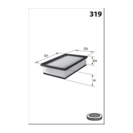 Filtre à air LUCAS FILTERS