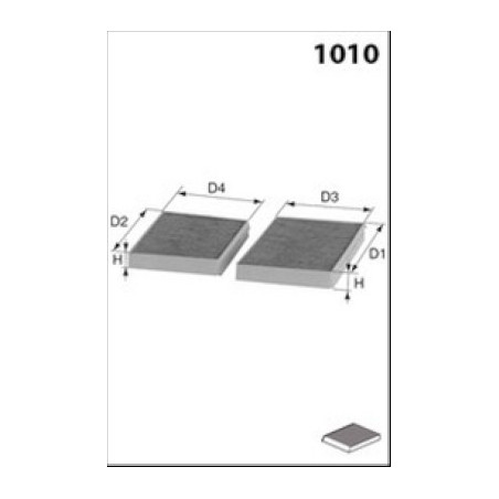Filtre d'habitacle LUCAS FILTERS