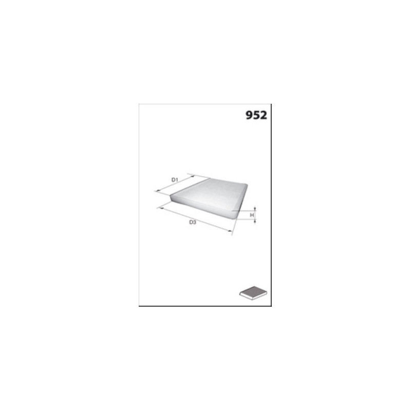 Filtre d'habitacle LUCAS FILTERS