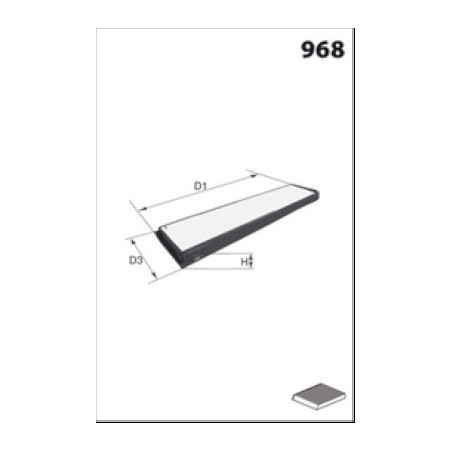 Filtre d'habitacle LUCAS FILTERS