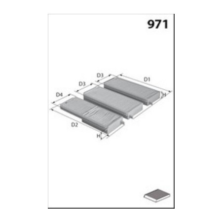 Filtre d'habitacle LUCAS FILTERS