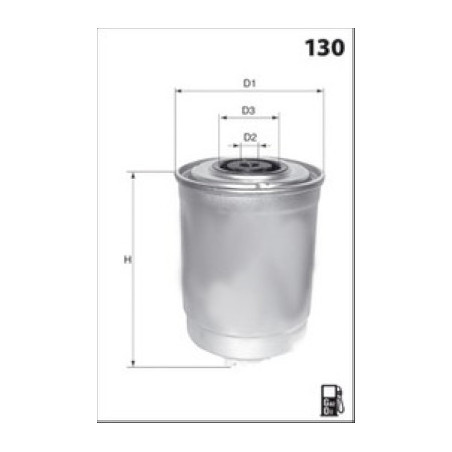 Filtre à carburant LUCAS FILTERS