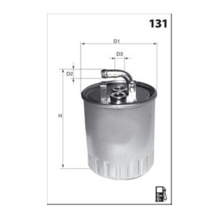 Filtre à carburant LUCAS FILTERS