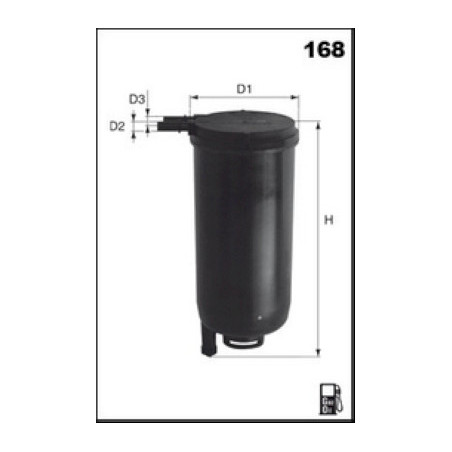 Filtre à carburant LUCAS FILTERS