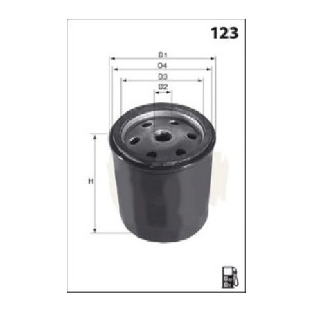 Filtre à carburant LUCAS FILTERS