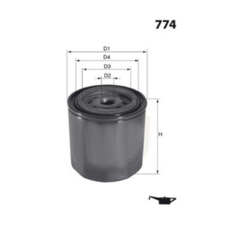 Filtre à huile LUCAS FILTERS