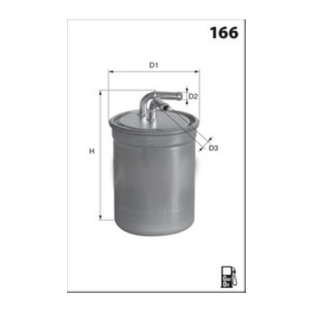 Filtre à carburant LUCAS FILTERS