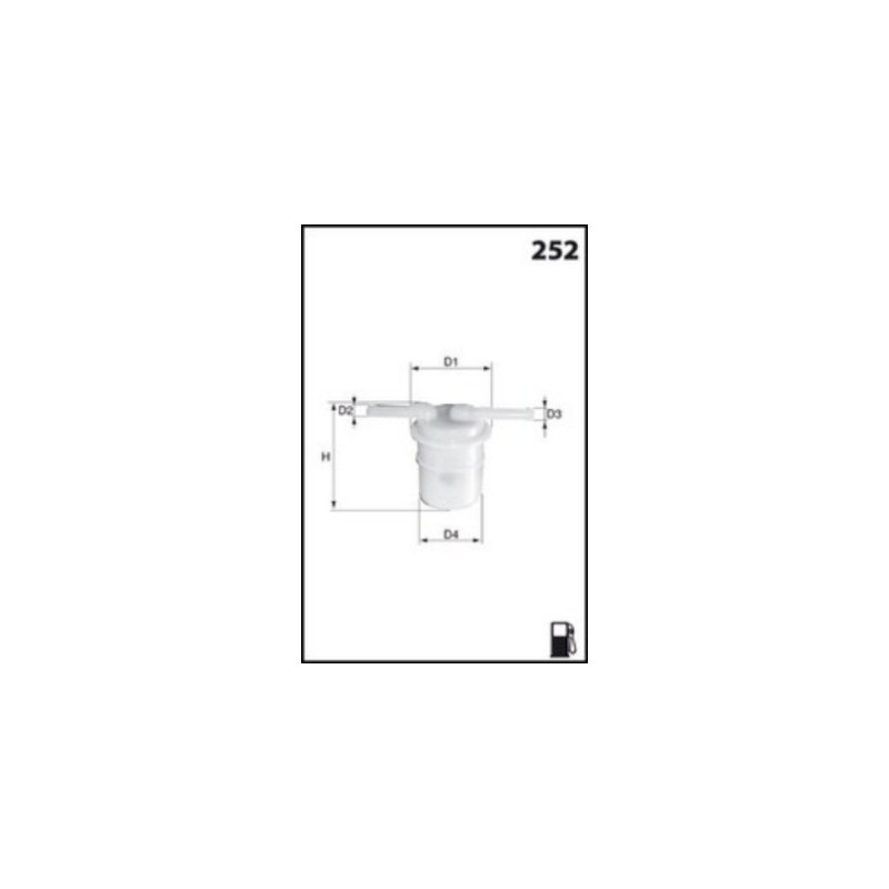 Filtre à carburant LUCAS FILTERS