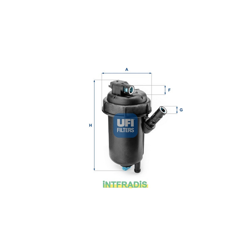 Boîtier (filtre de carburant) INTFRADIS