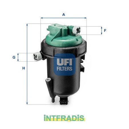 Boîtier (filtre de carburant) INTFRADIS