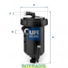 Boîtier (filtre de carburant) INTFRADIS