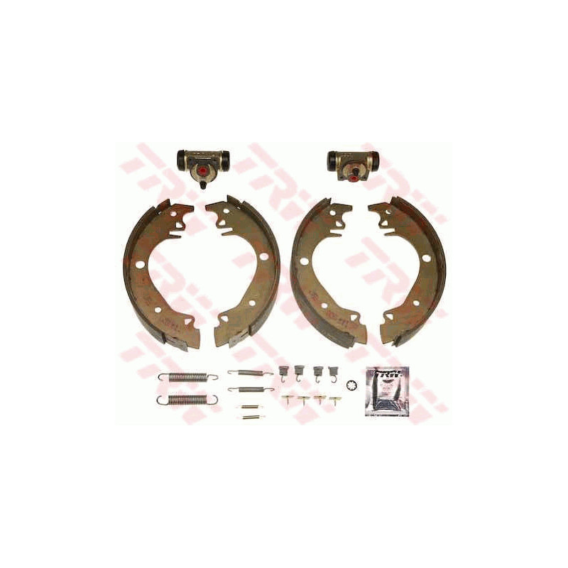 Jeu de mâchoires de frein TRW