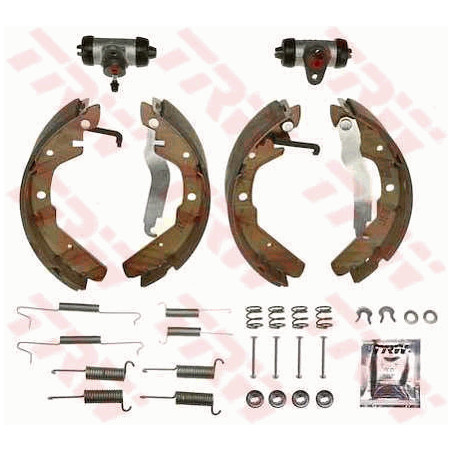 Jeu de mâchoires de frein TRW