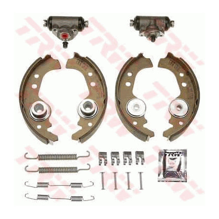 Jeu de mâchoires de frein TRW
