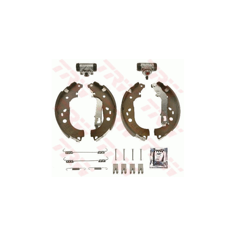 Jeu de mâchoires de frein TRW