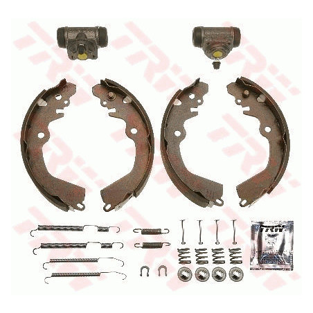 Jeu de mâchoires de frein TRW