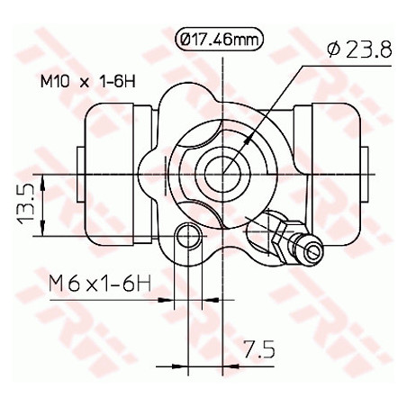 Cylindre de roue TRW