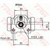 Cylindre de roue TRW