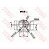 Cylindre de roue TRW