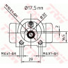 Cylindre de roue TRW