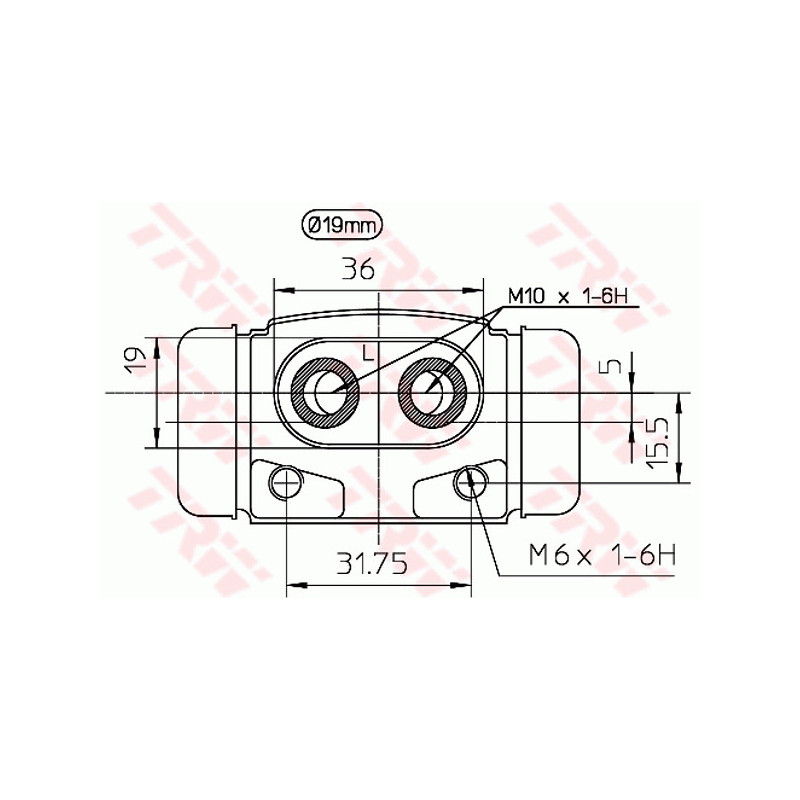 Cylindre de roue TRW