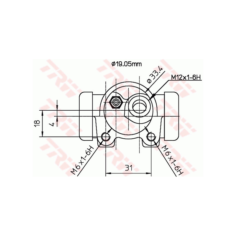 Cylindre de roue TRW