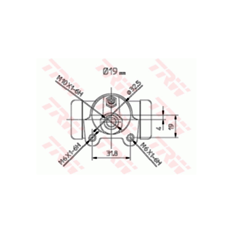 Cylindre de roue TRW