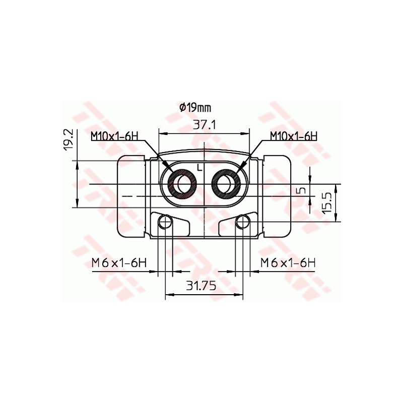 Cylindre de roue TRW