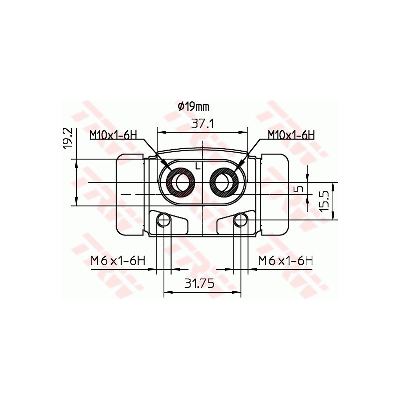 Cylindre de roue TRW
