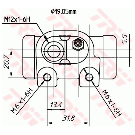 Cylindre de roue TRW